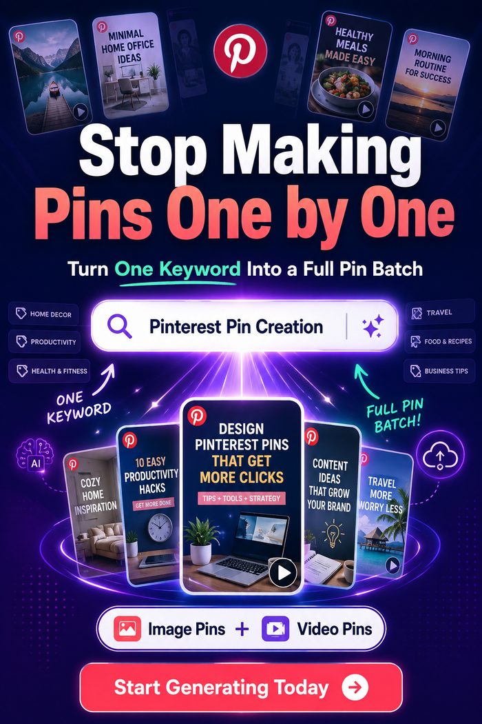 PinDominator promo pin — get Pinterest traffic without pinning one by one